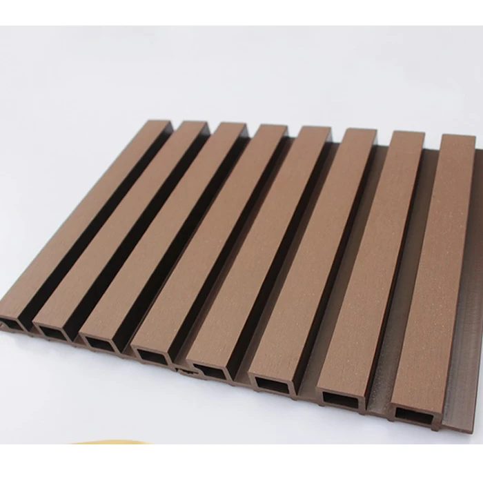 211*28mm Wood plastic wpc House exterior Outdoor grille wall panel