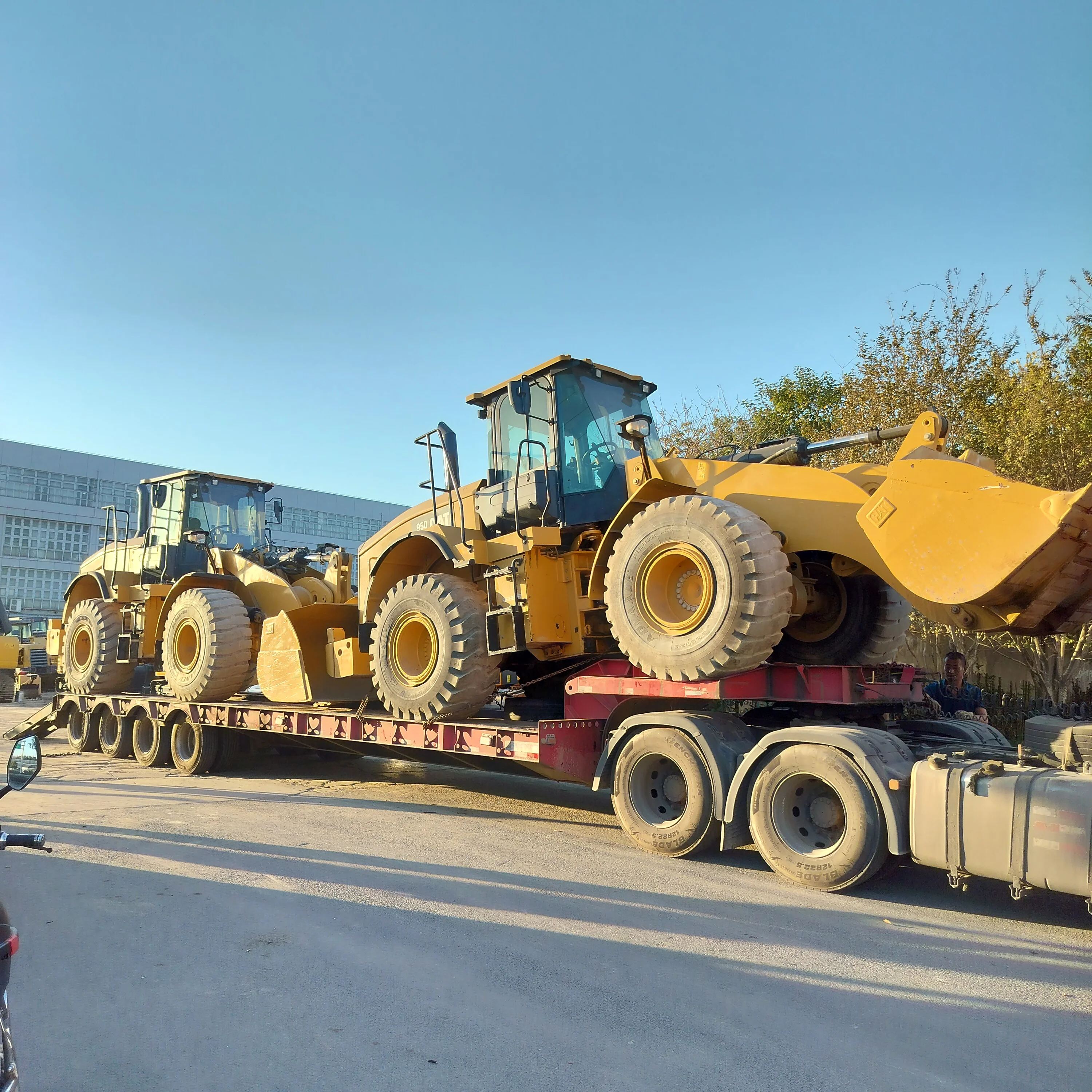 cat 950GC used original utility construction 4x4 forklift 5 tonne loader