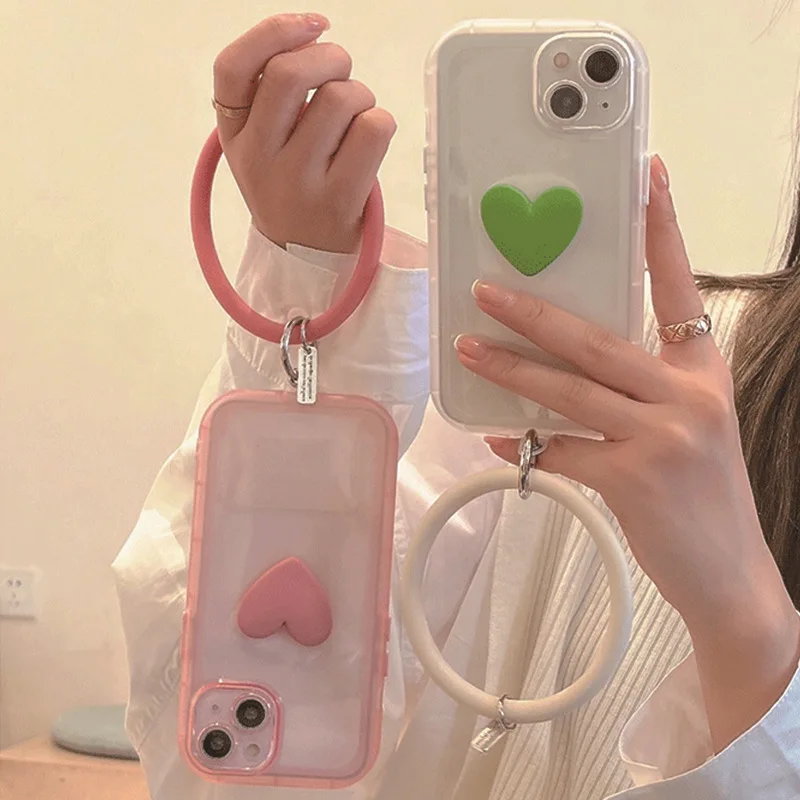 Silicone  phone Lanyard, Soft and Elastic Silicone waterproof, Hands Free Lanyard  for Cellphone