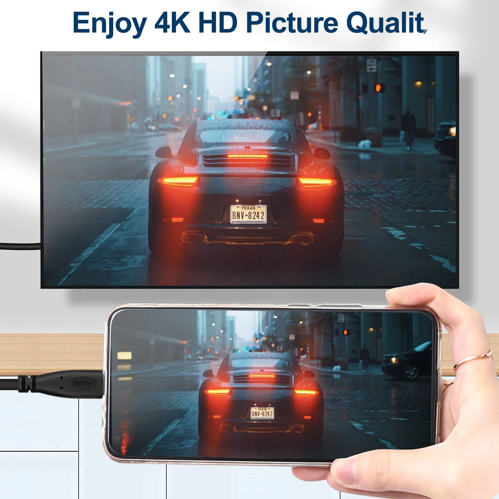 Кабель для быстрой зарядки usb type-c с разделенными лужеными концами 2 провода 4 кабель питания шнур