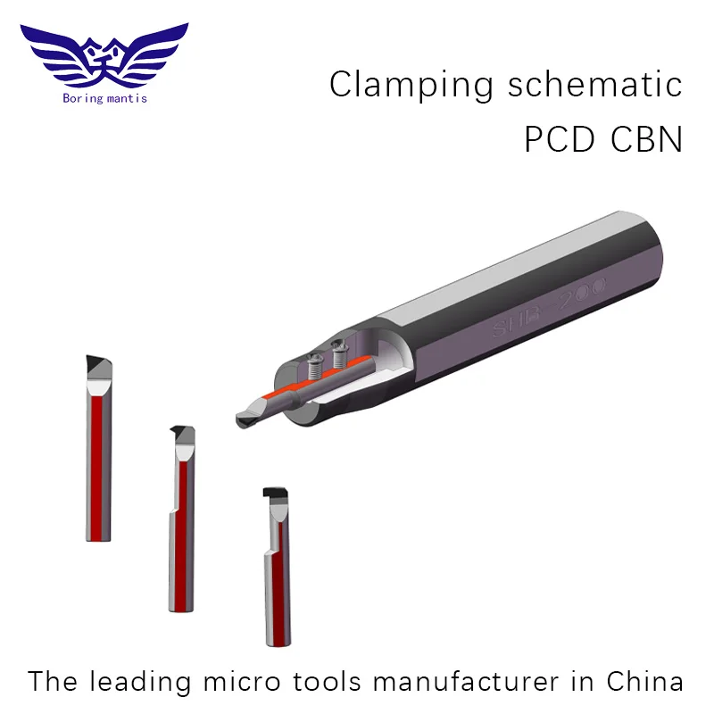 small hole bore reaming cutter MTR Tungsten carbide boring tool for drill mini lathe machining