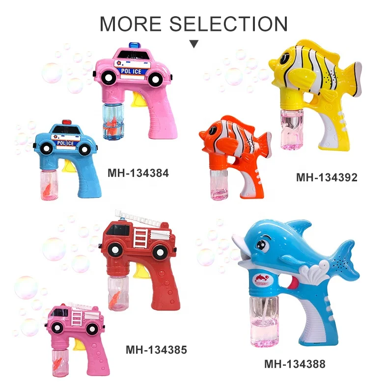 Kids bubble camera summer toys cartoon camera bubble machine toy with light and music