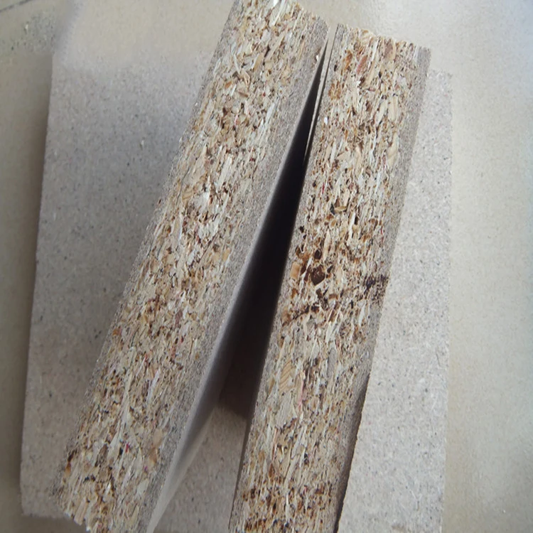 Faced Chipboard Sheets Low Price Melamine Paper Flakeboards E1 Wood Sliced