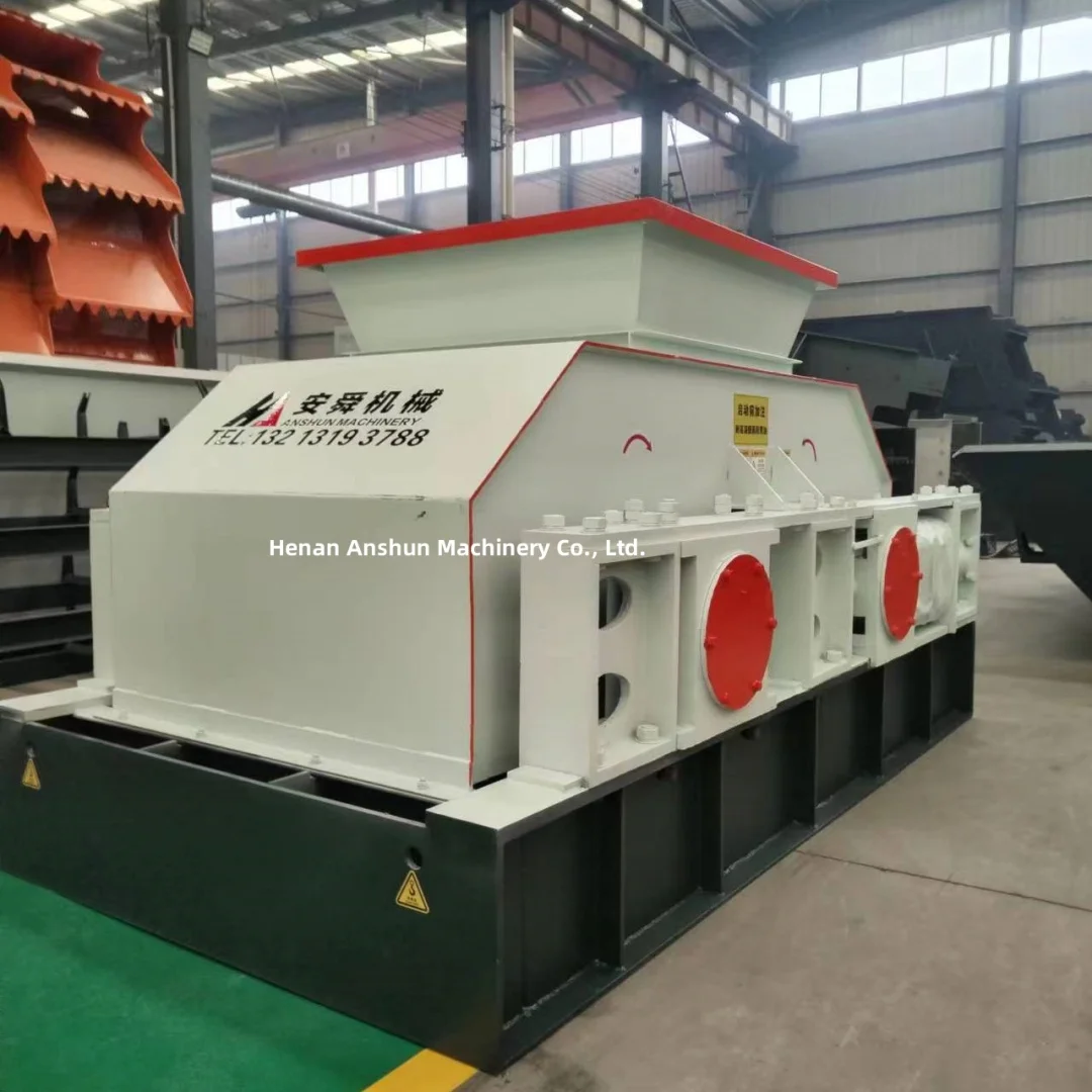 High Capacity 2PGY600x800 Double Roller Crusher 30-70 T/h, 5TPH, 60-125TPH for Rock, Stone, and Sand Making