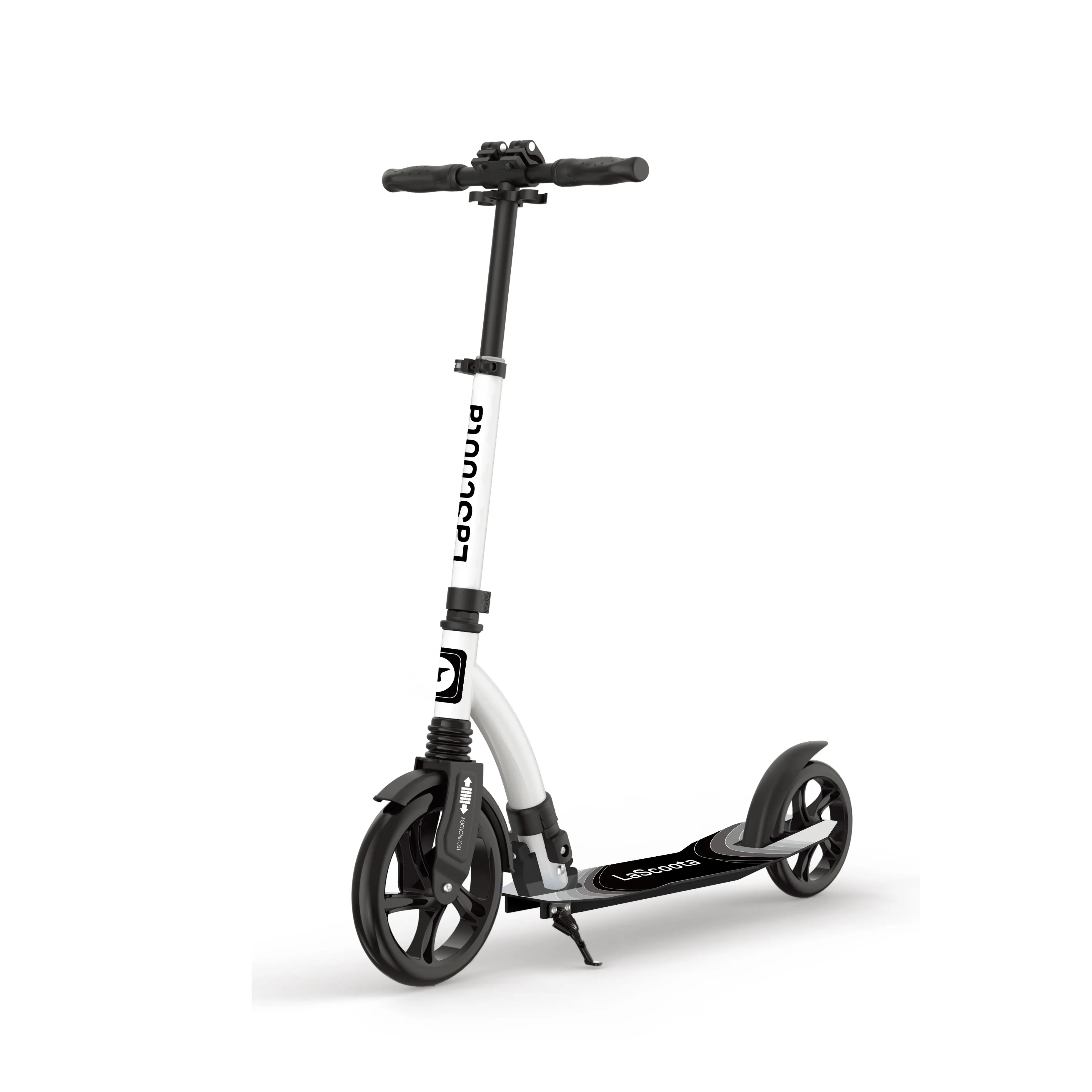 amazon hot selling 2 big wheel scooter footbike cross big wheel scooter for adults big wheels china