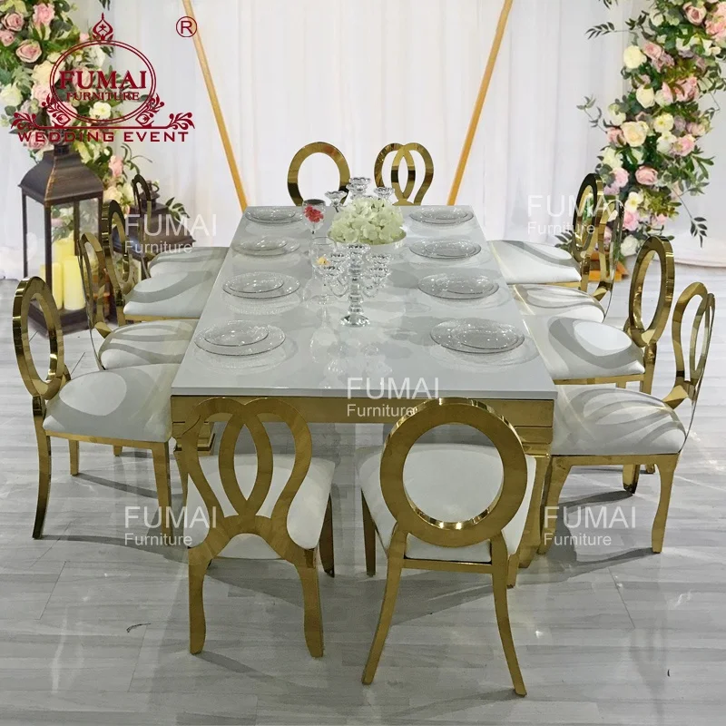 Wedding dining party flower back royal gold metal children chair for kid