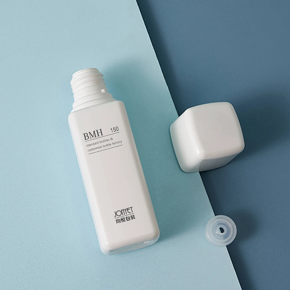 square packaging skincare 30ml 50ml 150ml 4oz 120ml cosmetic skincare packaging plastic skin toner bottle