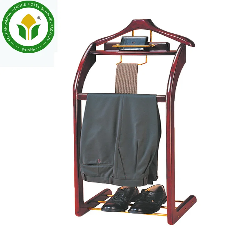 
Hotel room vertical antique wooden clothes tree clothes hanger stand coat rack 