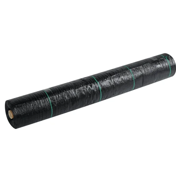 UV Treated Durable Geotextile Weeds Barrier control mat Landscape Fabric With Green Line