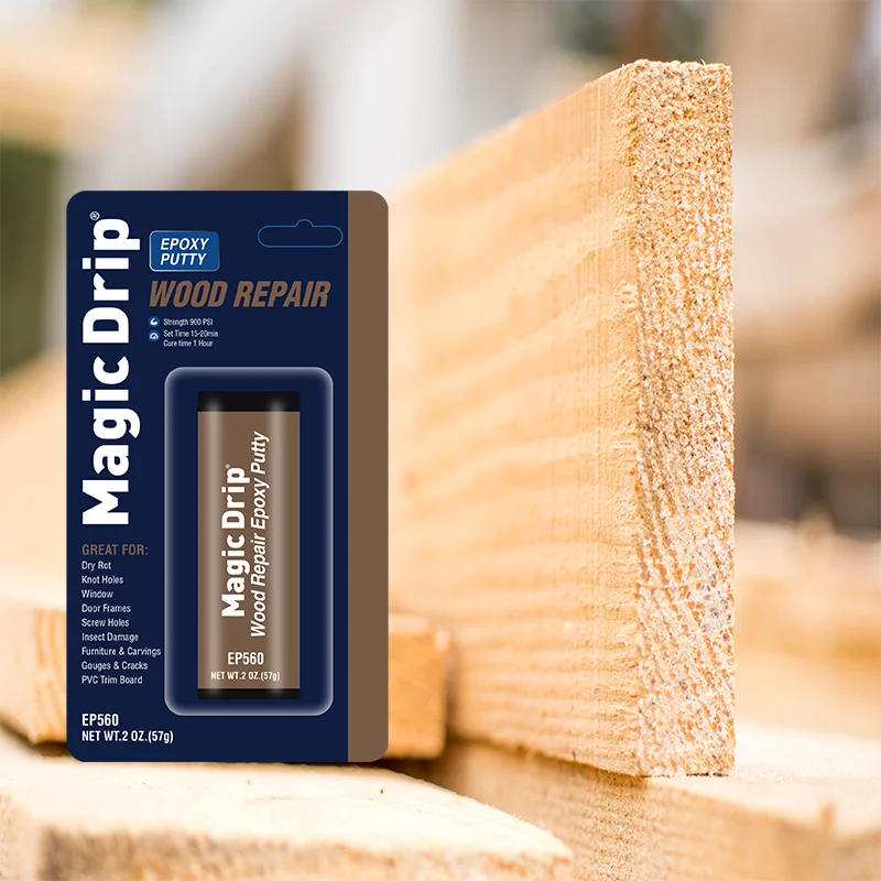 Epoxy Putty: Moldable, 2oz, with Temp. Range of -40F to 300F Intermittent, Gray, 2 min Cure
