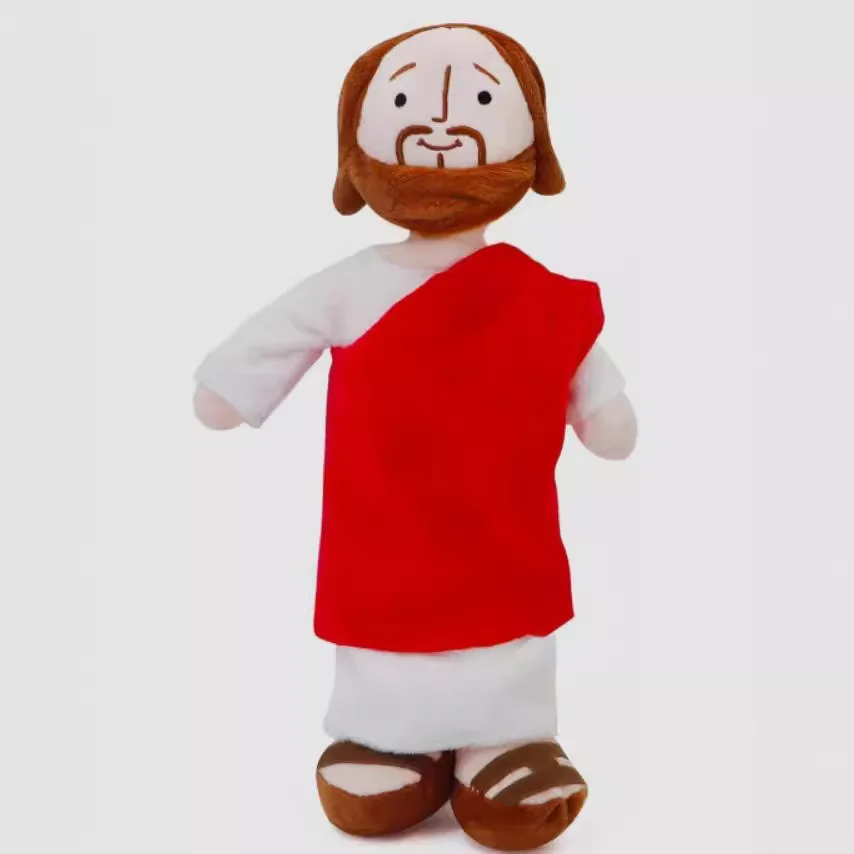 Gifts Religious My Friend Arabic Plush Jesus Action Cassic Cartoon Toys jesus plush Figure doll