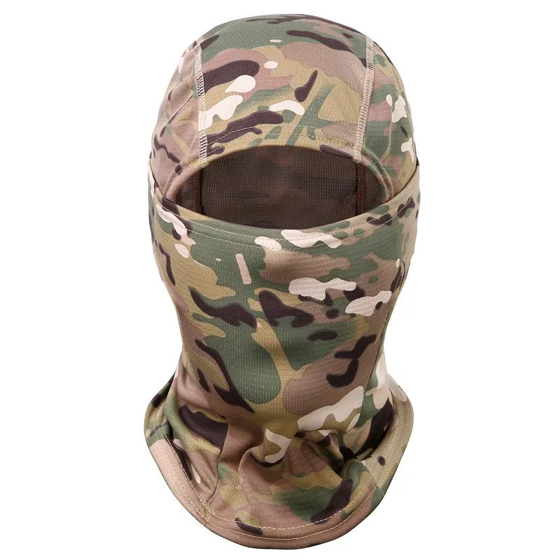Windproof Tactical Camo Headgear Riding Full Face  Ski Gaiter Mask For Skiing Snowboard Fishing
