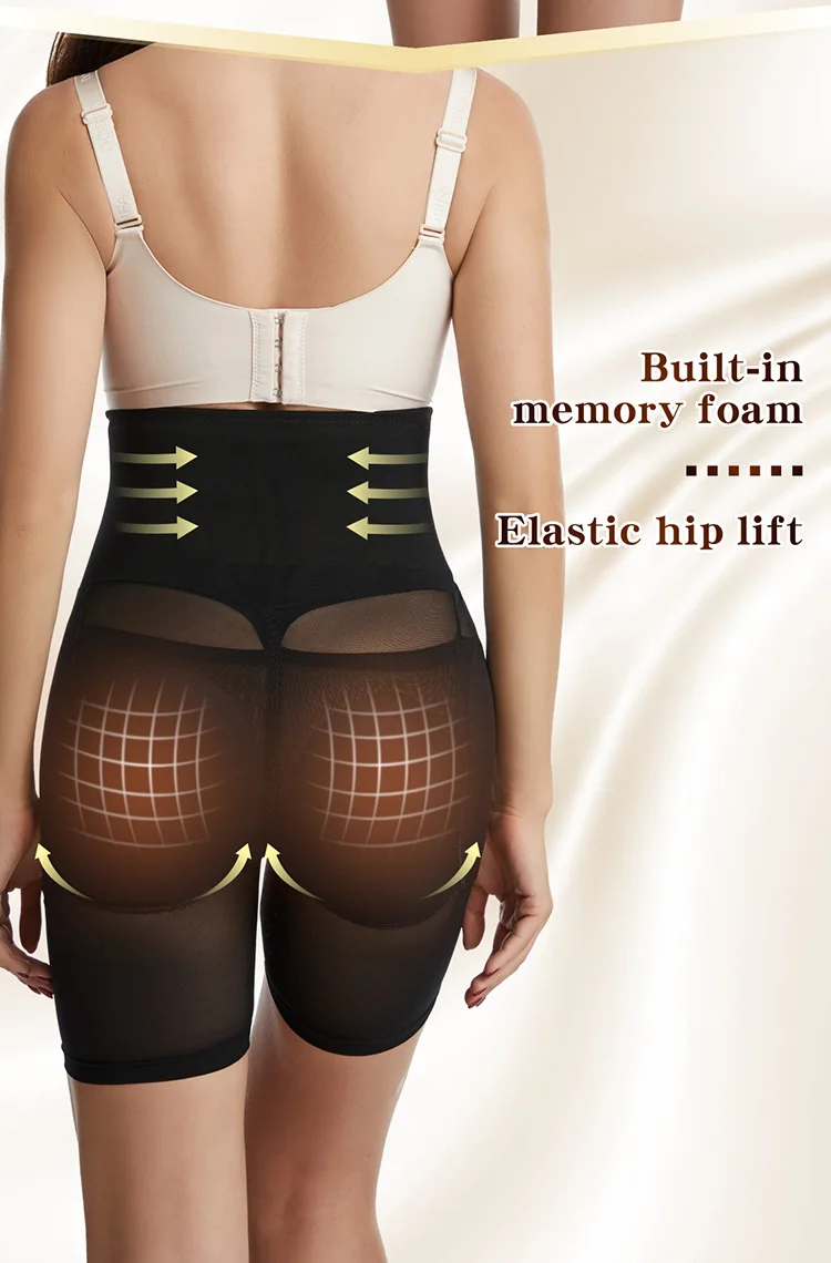 Custom Butt Lifting Waist Trainer Body Shaper Shapewear Fajas Tummy Tucker Thigh Trimmer Leg Shaper Girdles Butt Pad Hip Panties