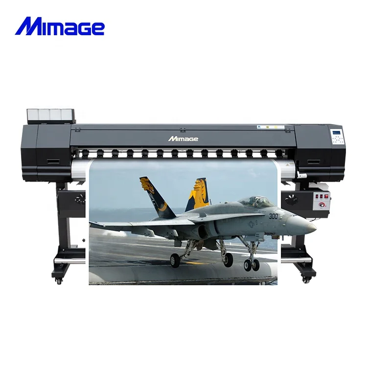 Outdoor Indoor XP600 Head Large Format Printer 1.6m Eco Solvent Printer For Banner SAV Sticker Printing
