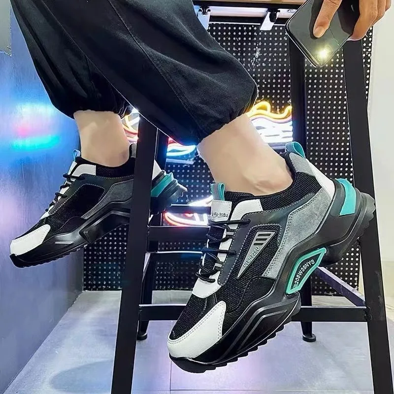 Hot sale manufacturers in China new summer breathable mesh shoes Running cricket sports Running shoes for men