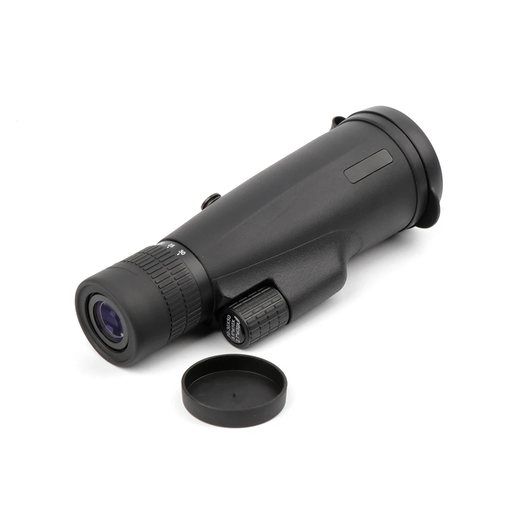 Wholesale outdoor mobile phone camera high-definition 10-30x50 zoom monocular telescope low-light night vision telescope