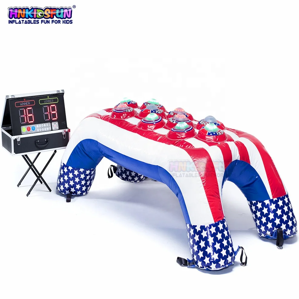 Factory inflatable IPS shooting gallery/inflatable target shooting game for sale