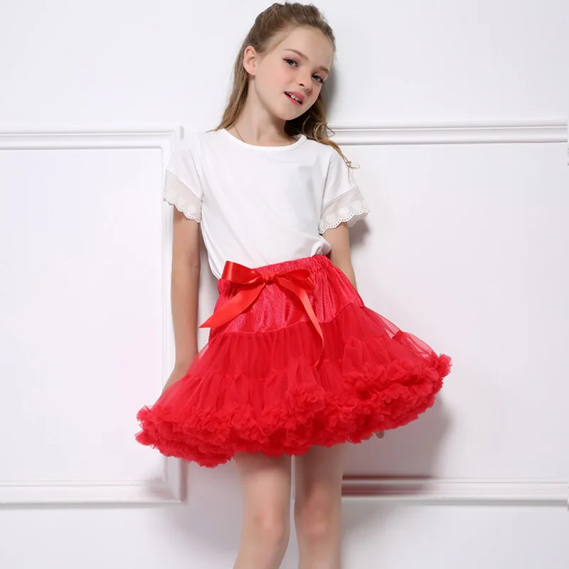 Baby Girl More 34 Colors New Children Dancing Toddler Ruffle Tulle Tutu Skirts Covers skirts baby girl tutu dress