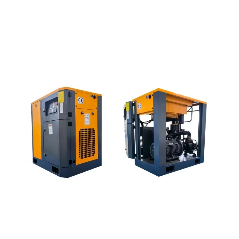 Permanent magnet variable frequency screw air compressor 22kw industrial grade