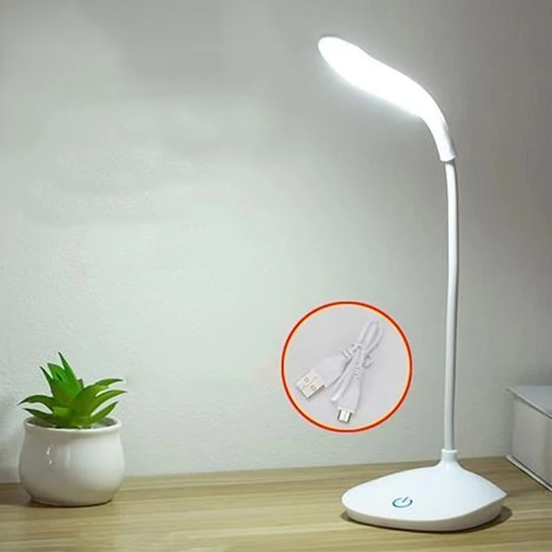Night Book Reading Light Switch Control Illumination Desk Study Table Lamp