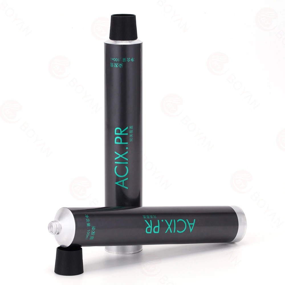 environmental friendly cosmetic aluminum tube with various kinds of tubes