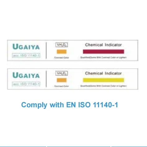 Внутренние химические индикаторы типа 4, категория i4 для CSSD плазмы/H2O2, процесс стерилизации