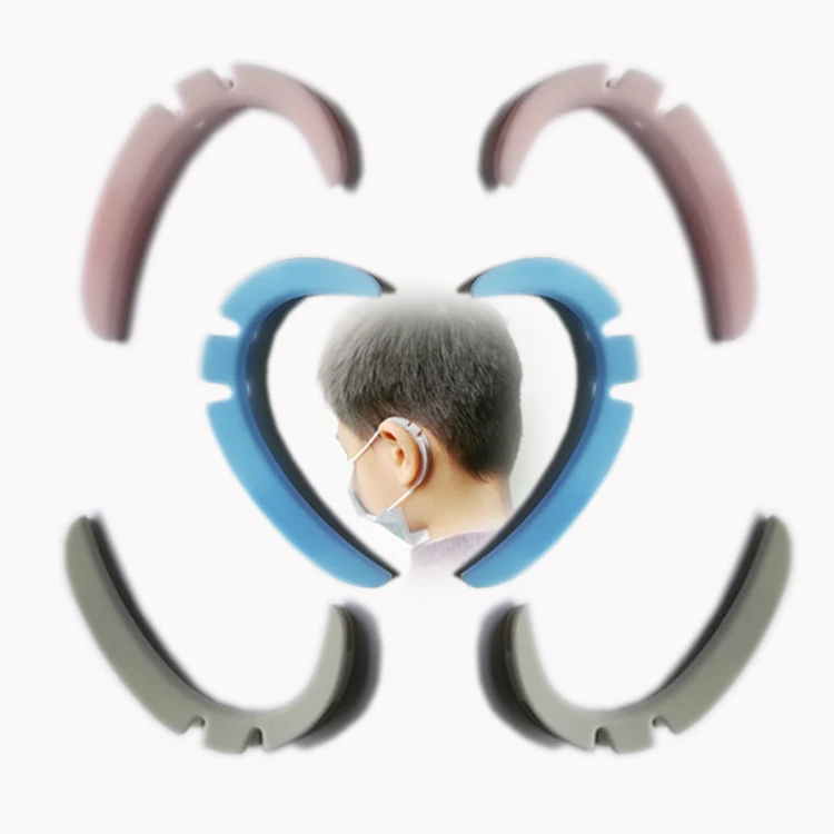 Лидер продаж Прямая поставка с завода силиконовая маска для лица ушной крючок защита ушей