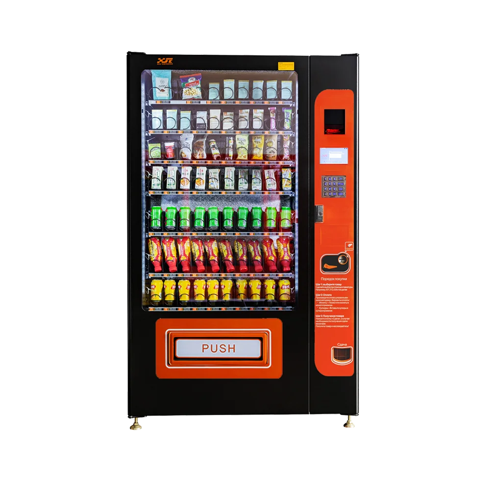 Airport Bus station vending machine sell Cool Soda/drink/snacks, napkin  Vending machine