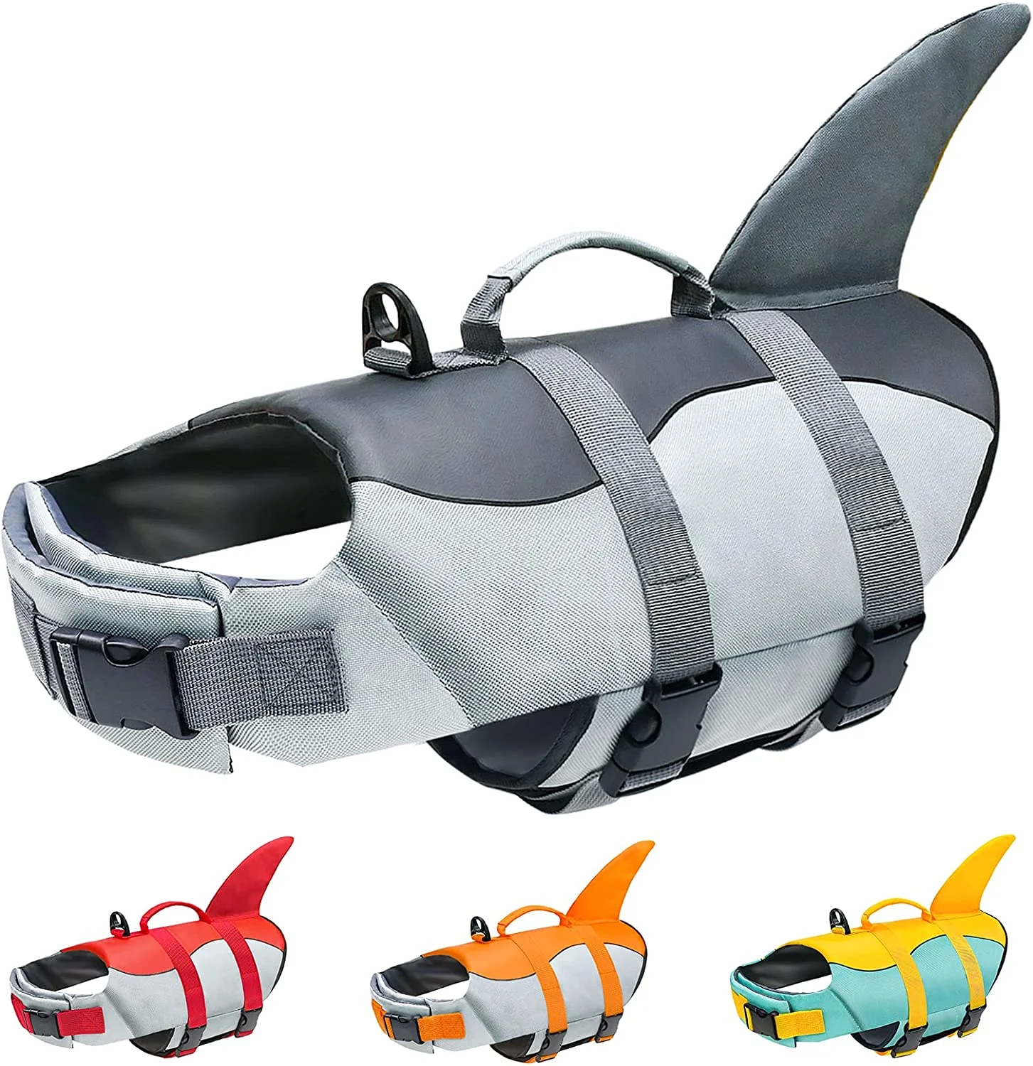 Eyson Custom Shark Summer, спасательный жилет с пенным наполнителем для собак и щенков
