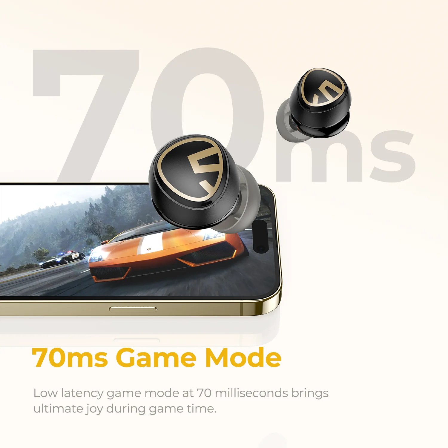 SoundPEATS Newest Mini PRO HS Hi-Res/ High Resolution Audiophile Earphone/Earbuds/Headphones with MIC