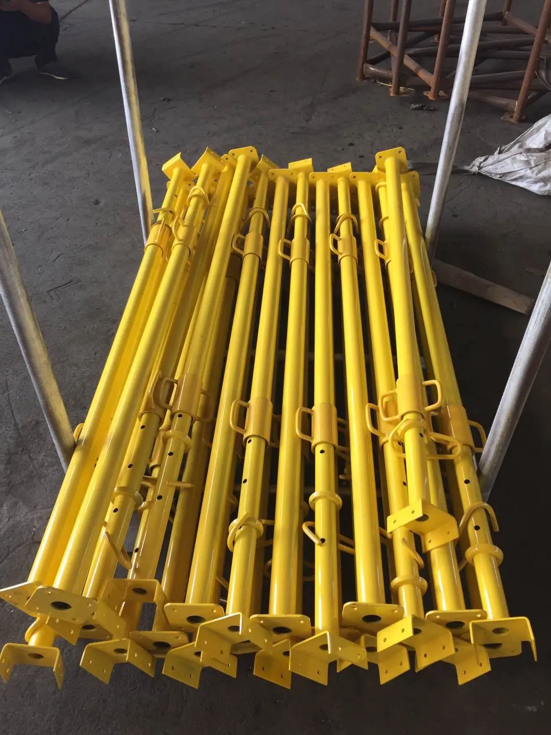 Q235B Galvanized Powder Coated Adjust Telescopic Scaffolding Acrow Steel Prop