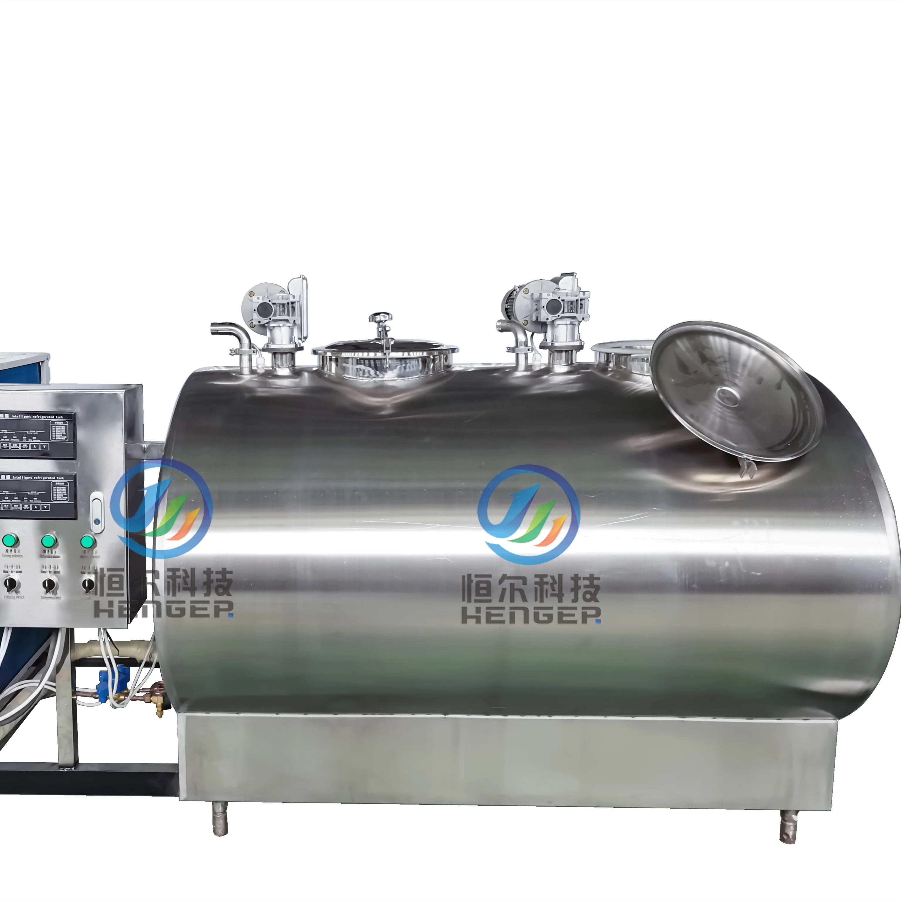 High Efficiency Milk Cooling Tank With Cooling System