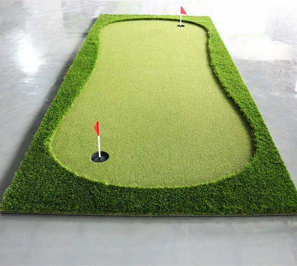 Indoor Artificial Grass Mini Golf Course Golf Training Mat Golf Putting Green Practice Mat