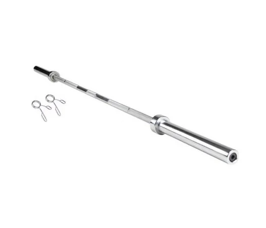 New Unisex 1200m 1500m 1800mm 2200mm gym Chrome clip Barbell stick Barra weightlifting bar