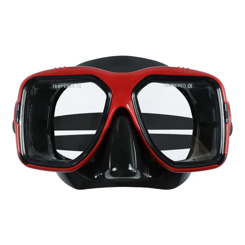 New design low volume UV Resistant anti fog film Resin Lens Freediving diving Mask