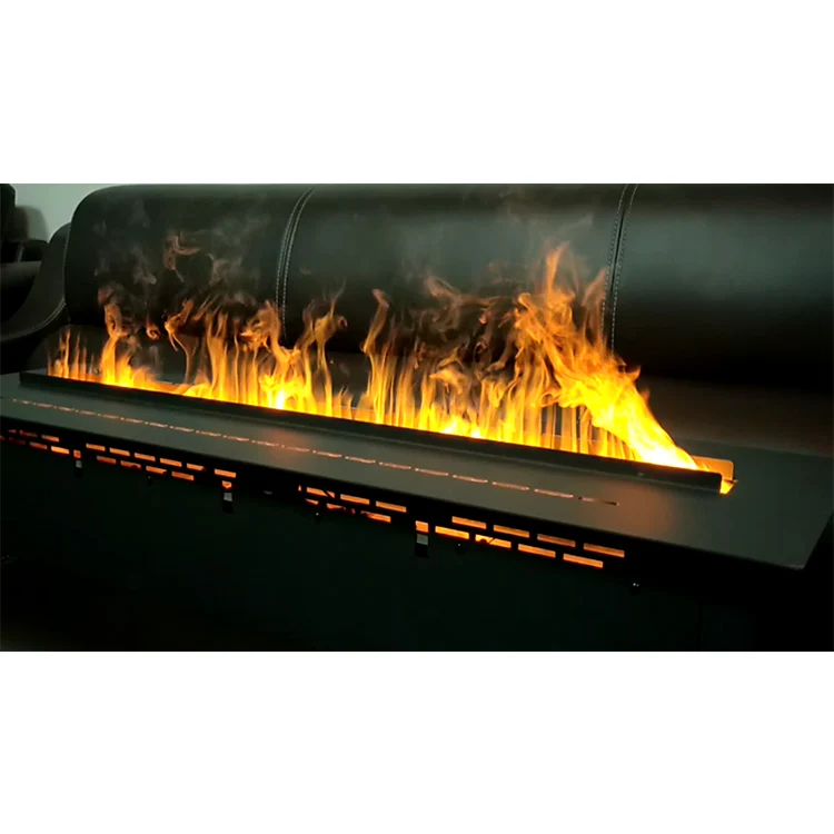 3D Vapor Fireplace  Water Steam Electric Fireplaces Insert 7 LED Flame Colors  1000mm