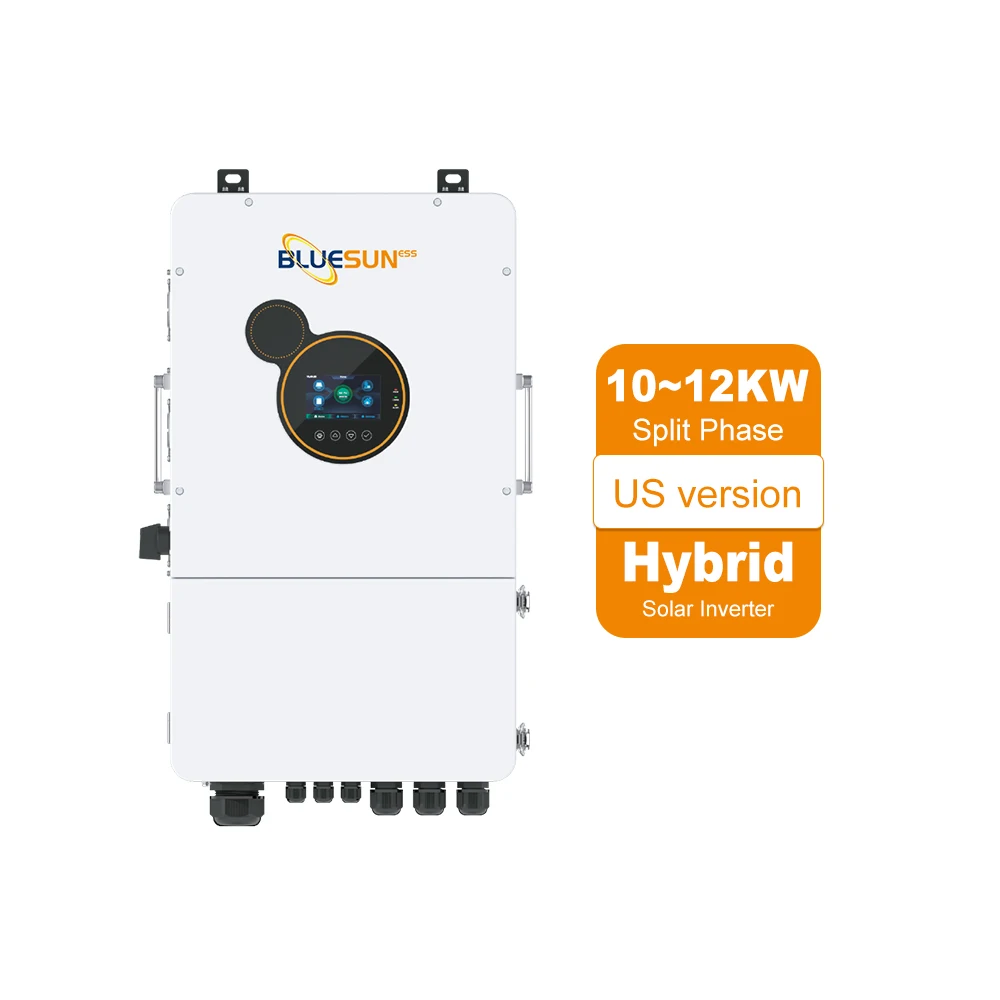 Bluesun maximum 6 units in parallel 10kw 12kw solar inverter hybrid solar inverter for home system