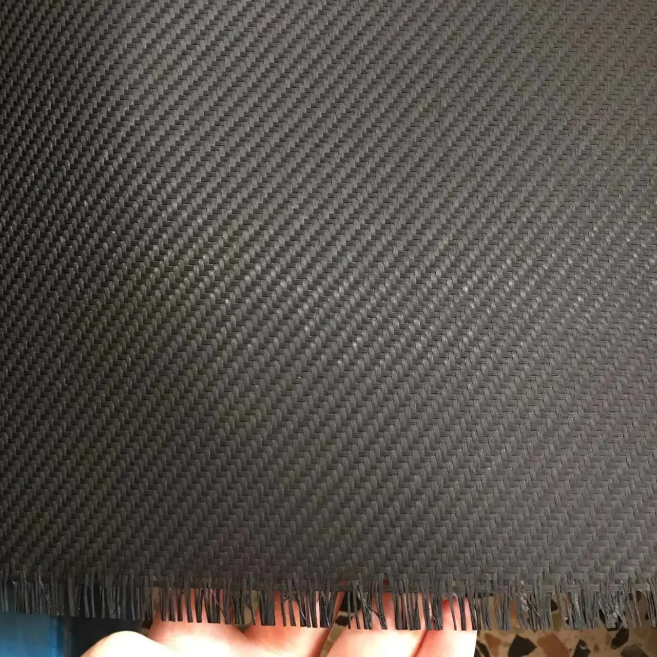 300g Black Glass Fiber Fabric Twill Weaving