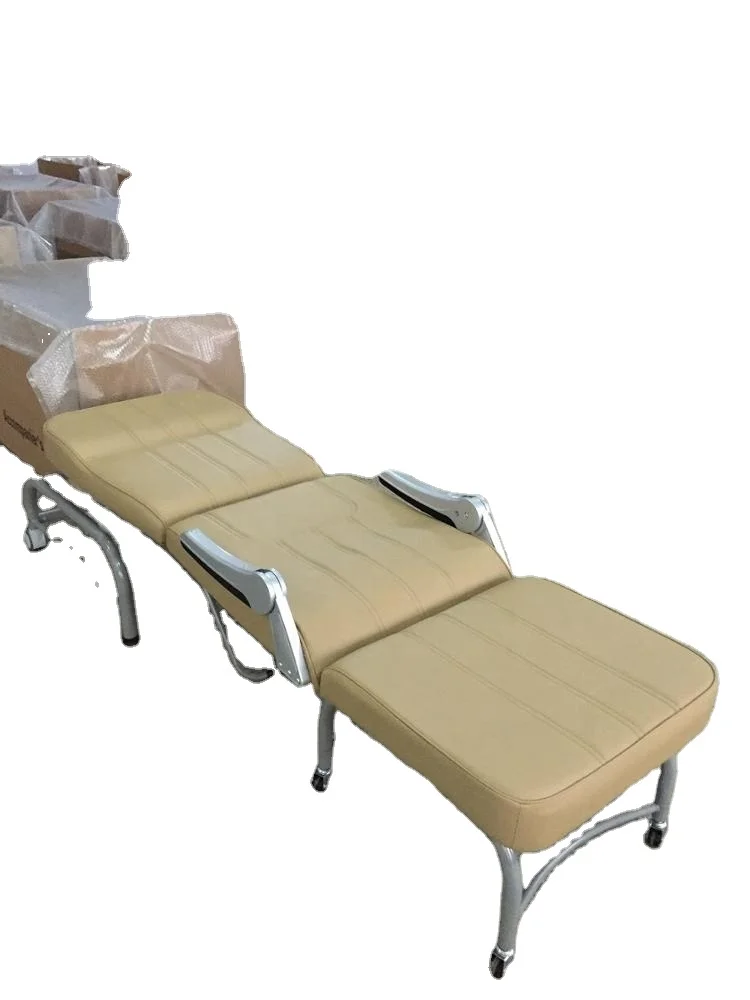 RC-H221 класса люкс для медицинских осмотров больниц сопровождать полулежа присутствовать кресло-диван-кровать пациента сертифицированная медицинская мебель коммерческого
