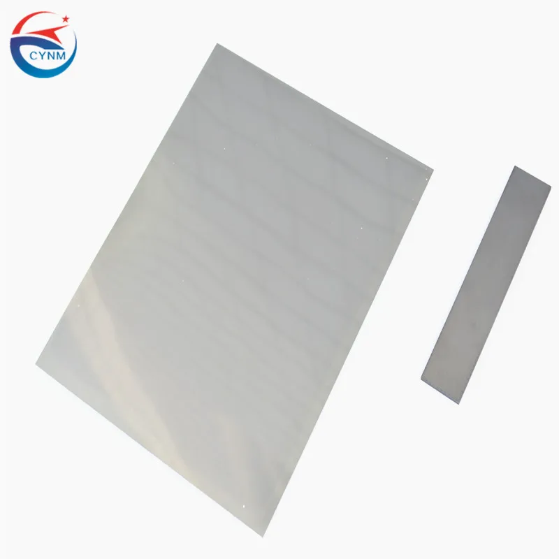 High Pure tantalum plate plate Hot Sale Best Price 99.95% tantalum plate