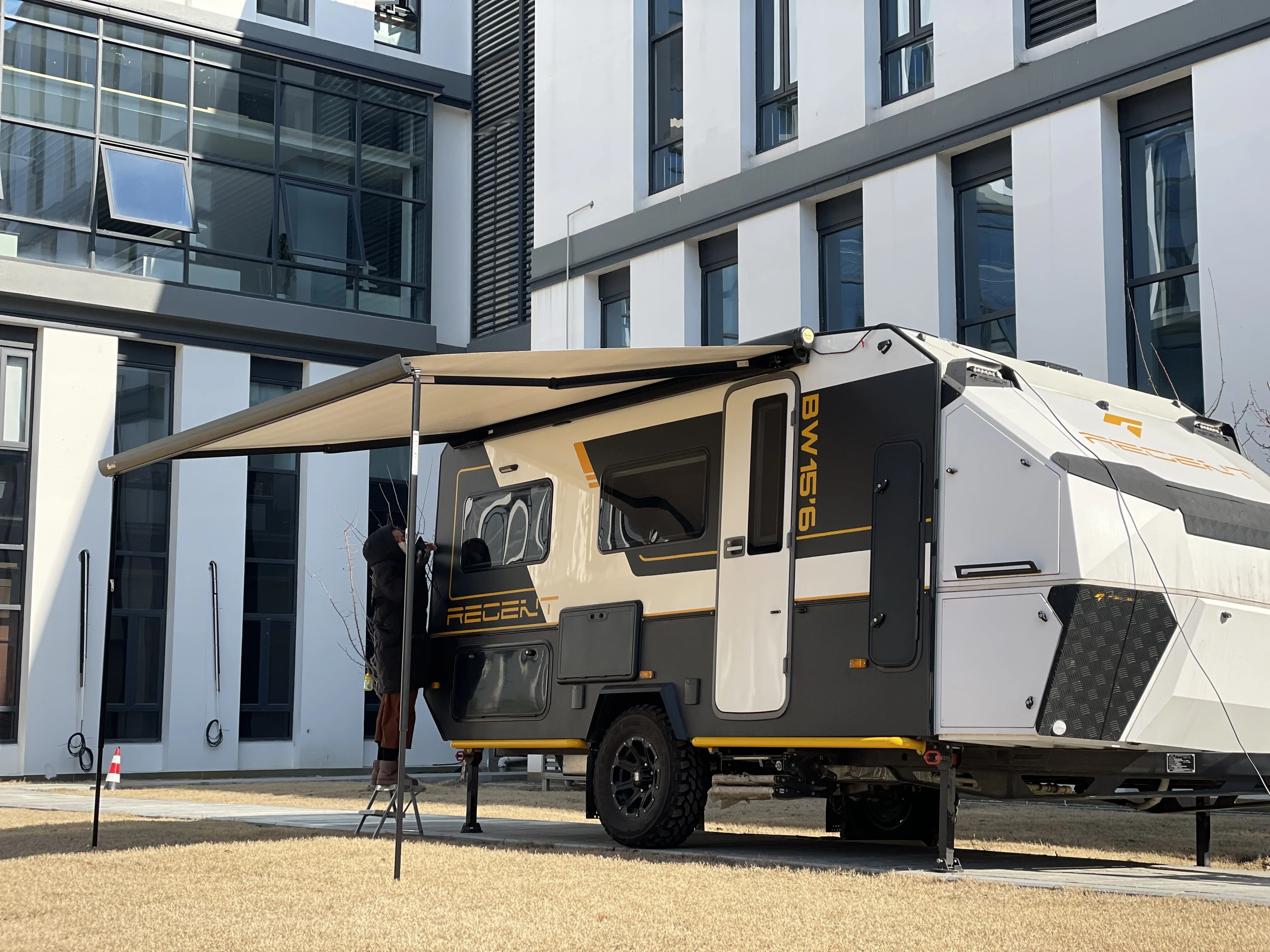 Высококачественная прочная ткань для автомобильного тента