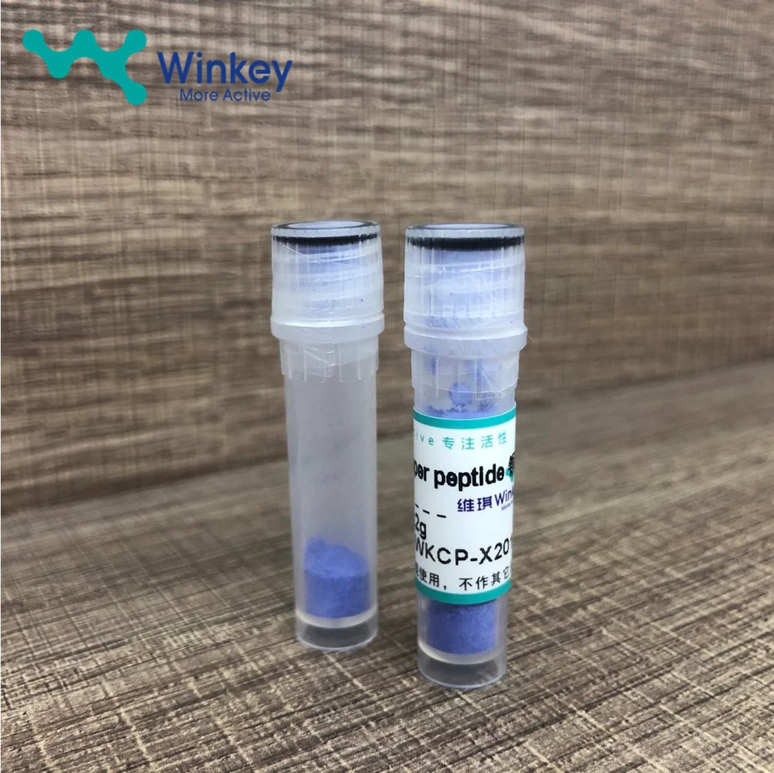 Factory Price Cosmetic Ingredient Copper Tripeptide-1 Copper GHK-Cu Acetate Copper Peptide Powder