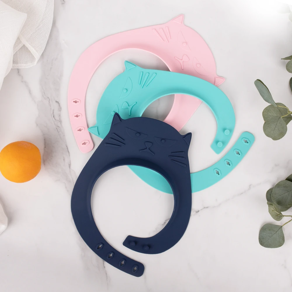 Soft Adjustable Baby Bath Hat with Ear Protection Kids Shampoo Shield Newborn Infant Bath Head Cover Infant Supplies