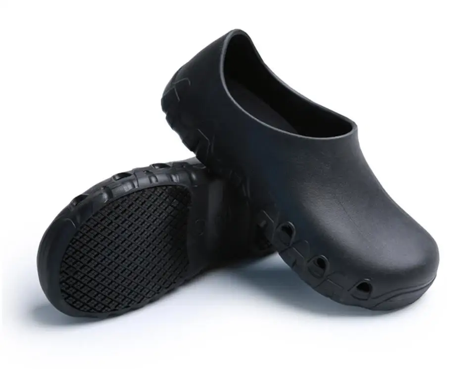 Professional Working Shoes Best Chef Kitchen Clog Oil Resistant Non Slip Chef Shoes