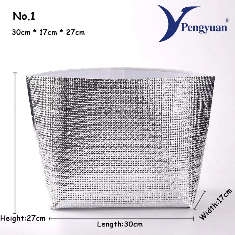 Excellent business cool foil cold epe insulated shipping bag