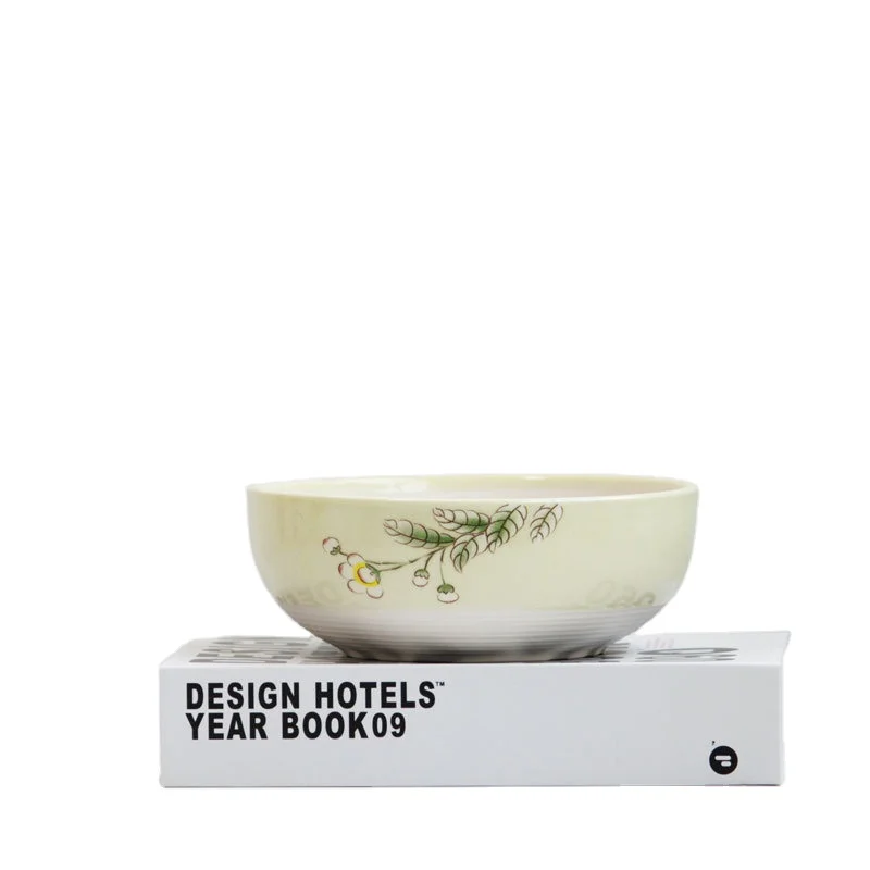 Hand-painted narcissus flowerpot Bowl lotus ceramic basin Non-porous hydroponic flowerpot Copper money grass plant pot wholesale