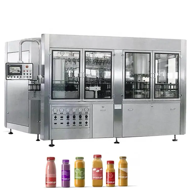 Automatic 3 in 1 PET Bottled SpringMineral Drinking Water Washing Filling Capping Machine