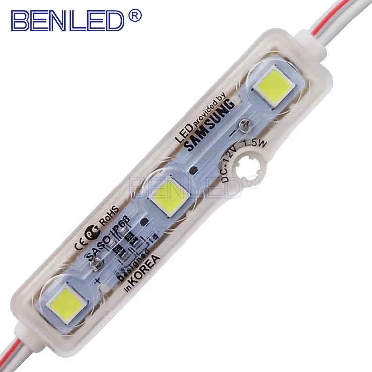 Ultrasonic Advertising Signs DC12V 3 LED Module Light