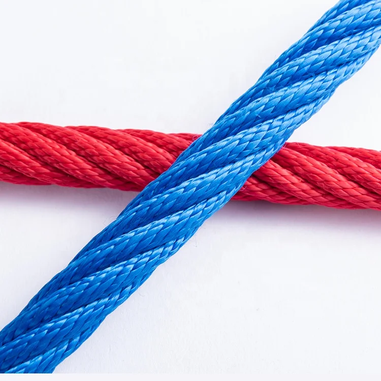 6x8+FC nylon combination rope for playground climbing cableway