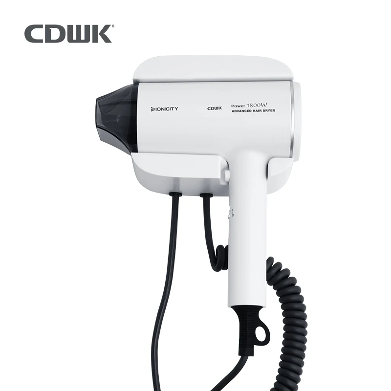 CDWK salon 1800W wall hanging high speed standing professional hair dryer